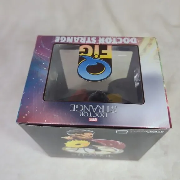 Doctor Strange Q Fig Action Figure on Stand 2016 Marvel Loot Crate Exclusive Qmx - Picture 5 of 7